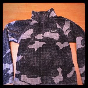 Boys Small Columbia Fleece 1/4 Zip Pullover